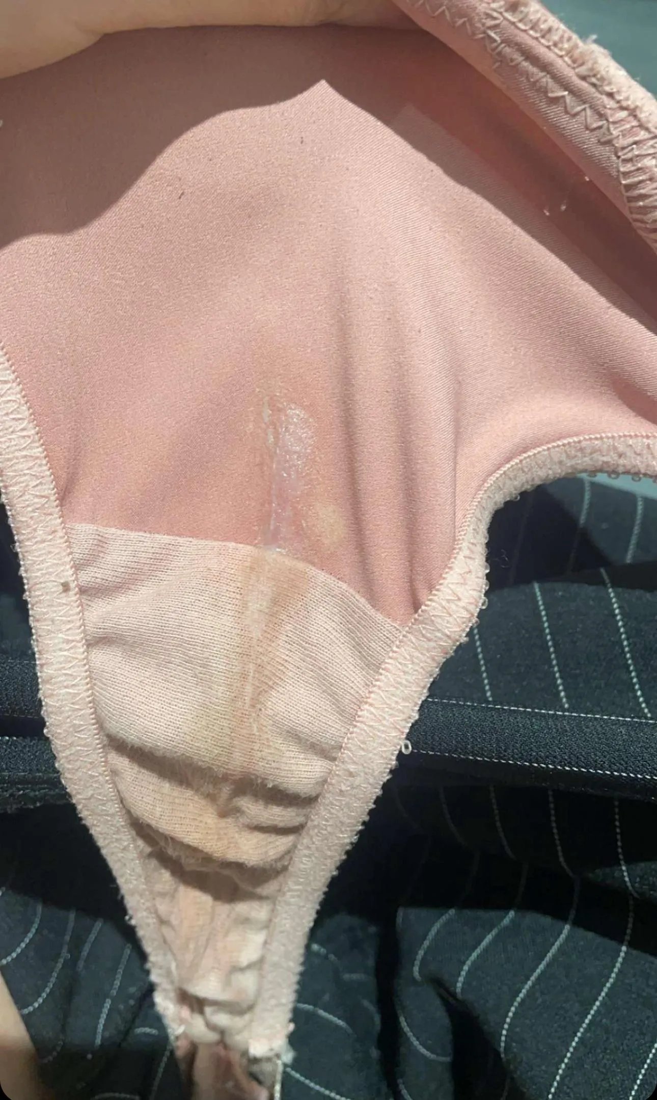 Messy panties but you would see my pussy 💦