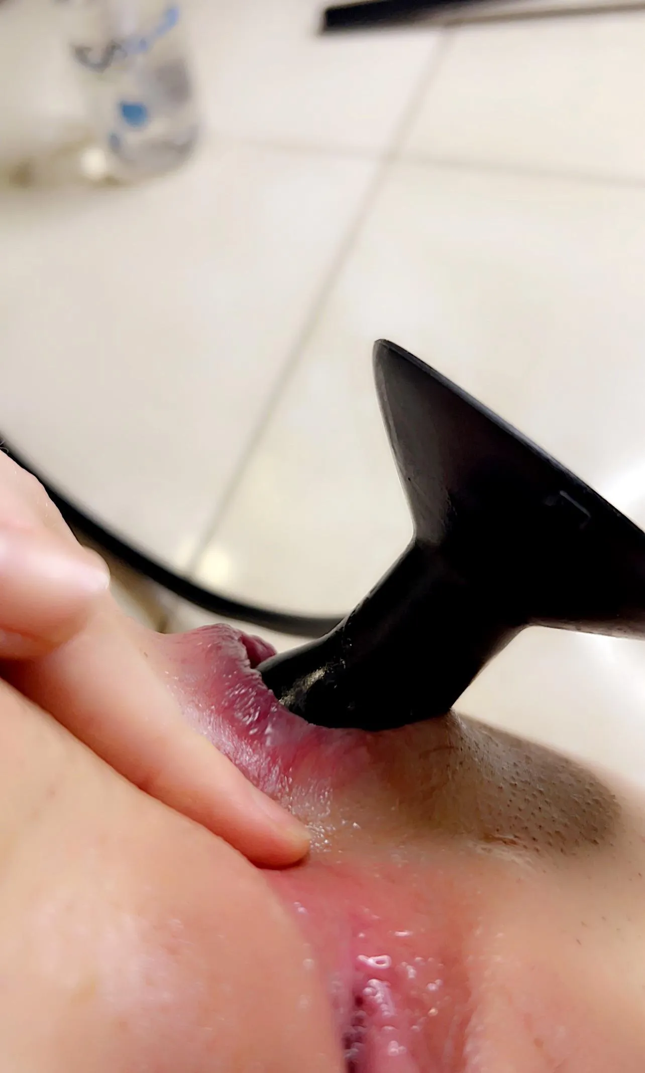 Ripping open my tight ass until it’s loose.