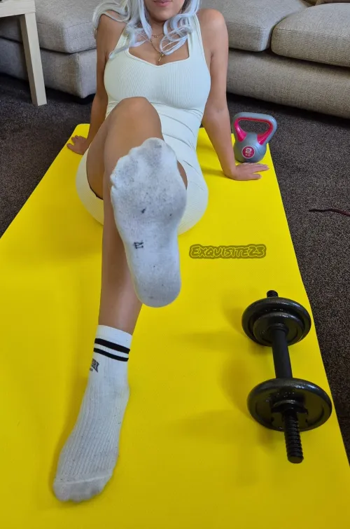 [SELLING] My warm moist stinky post workout socks