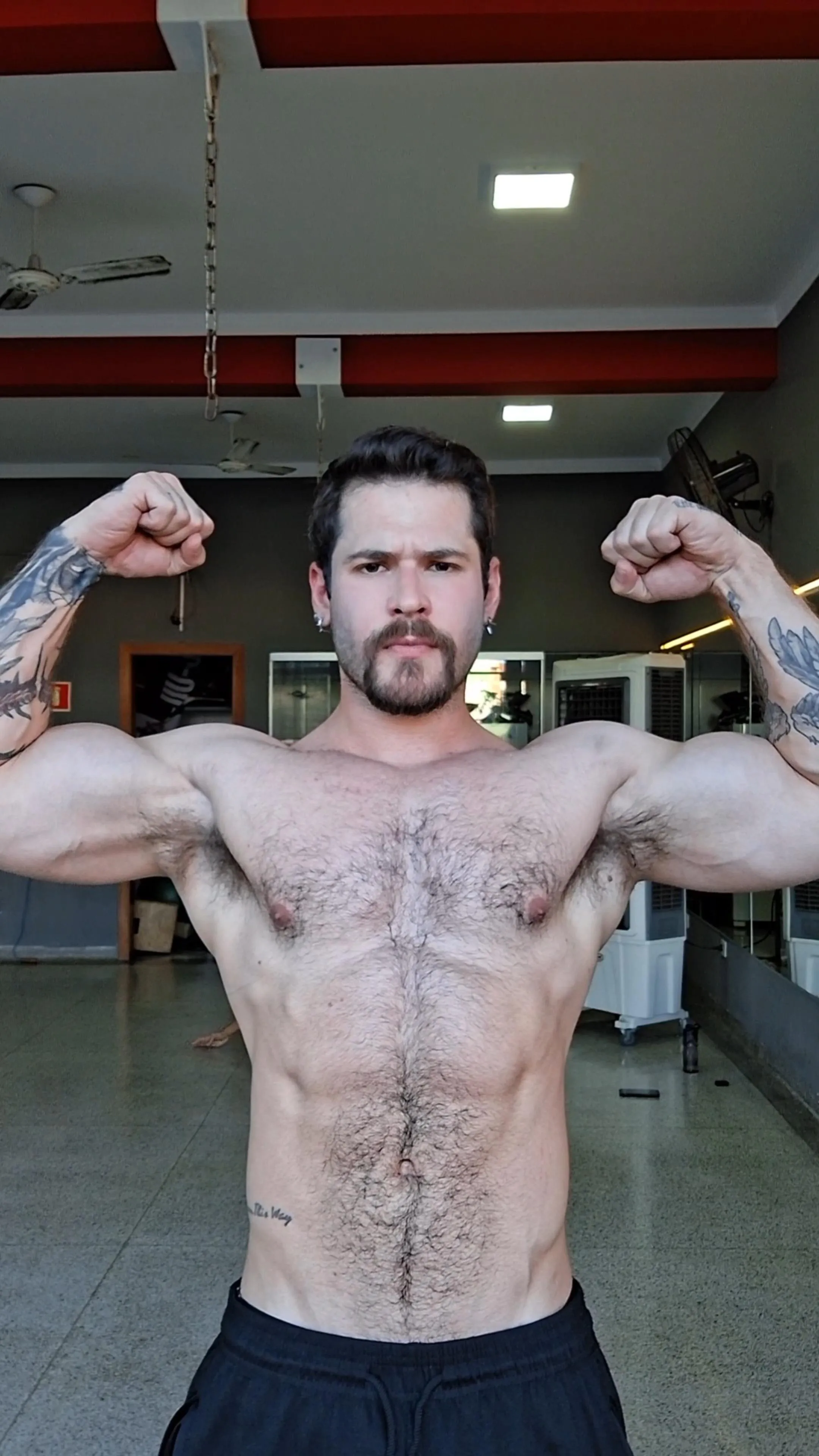 The smell after gym is the best