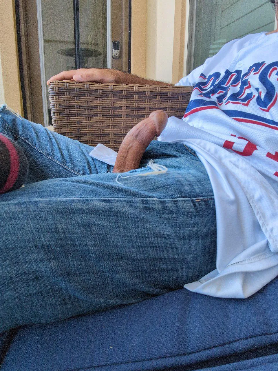 Think the neighbors saw me?!