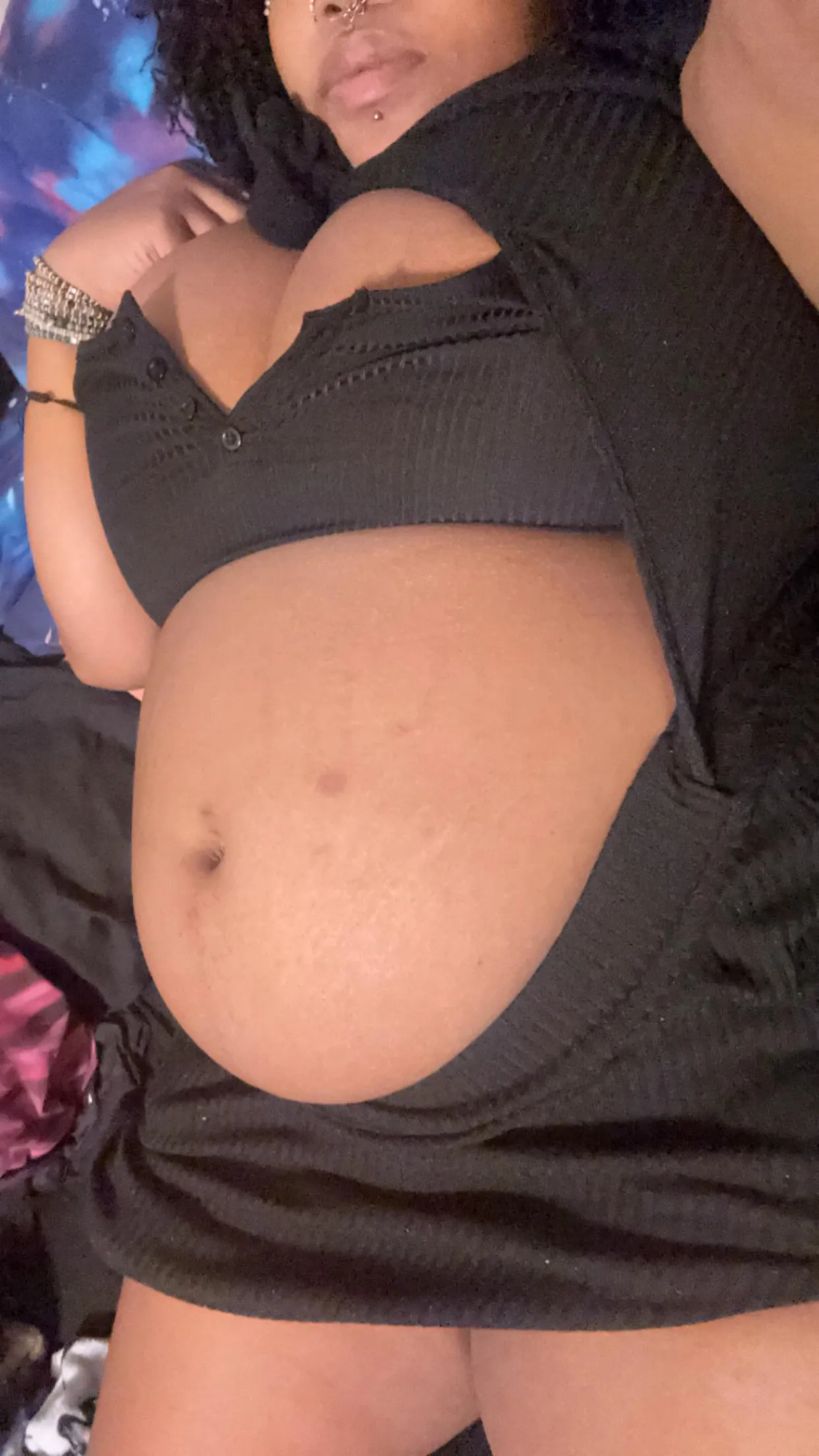 This was after 2 milkshakes 😩