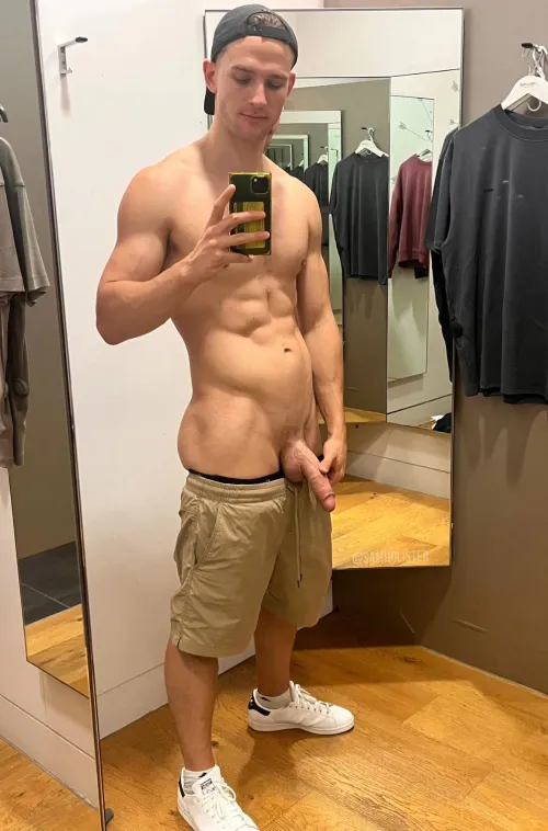 You walk into the changing room and run into me…what do you do? (25)