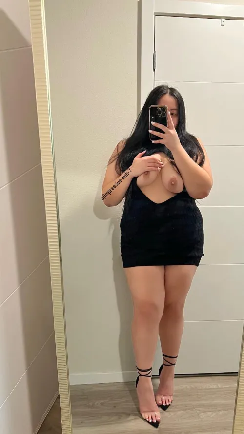 Are you liking what’s under my dress