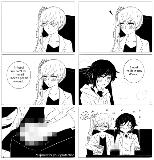 Back Of The Movie Theatre by Nobyas [RWBY]