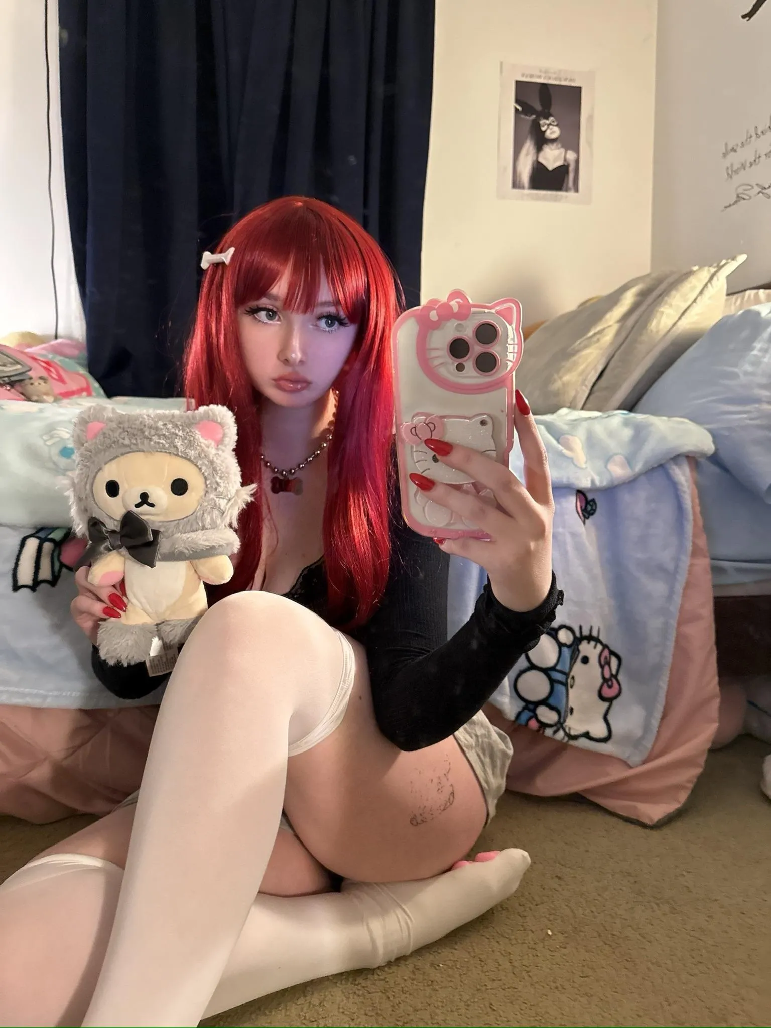 Bet you can’t tell if I’m sweet or dangerous under these bangs...