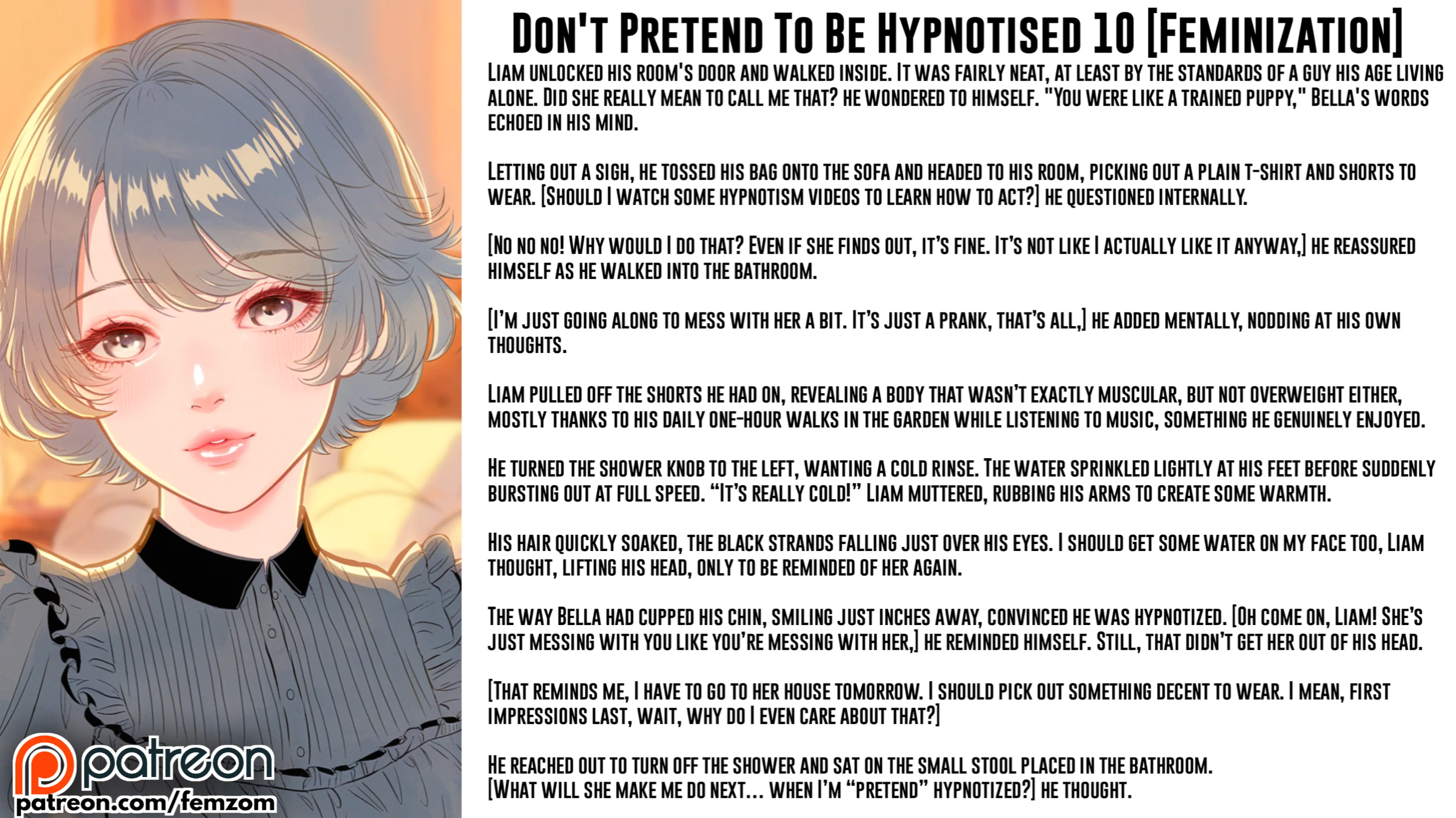 Don't Pretend To Be Hypnotised 10 Feminization Caption