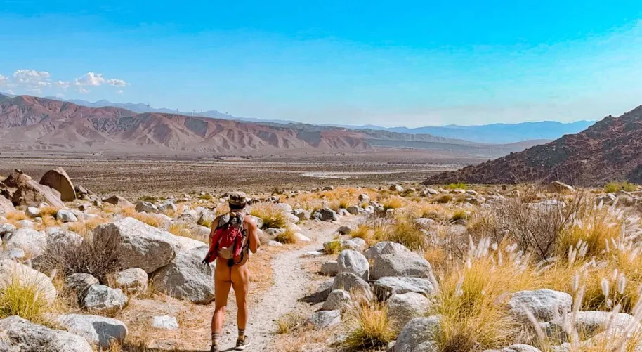 Going far into the desert