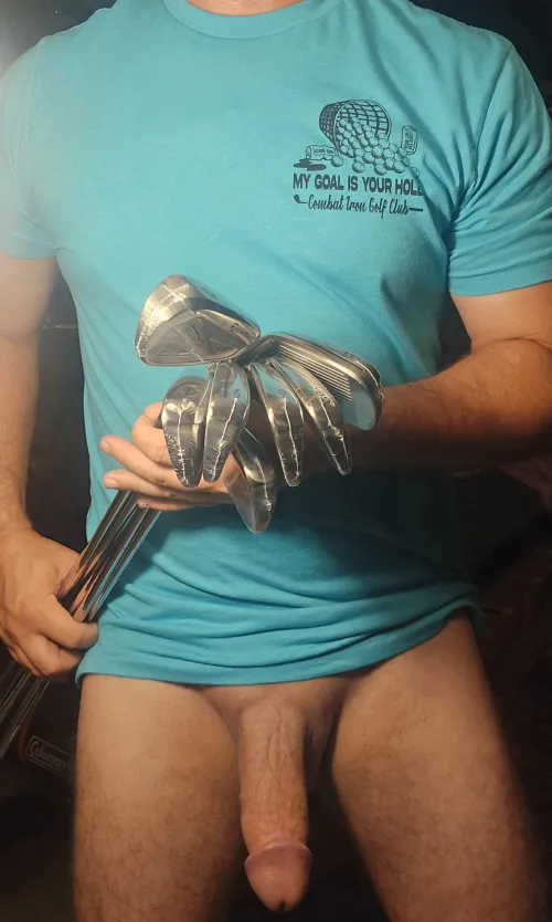 Got to use my new irons today.