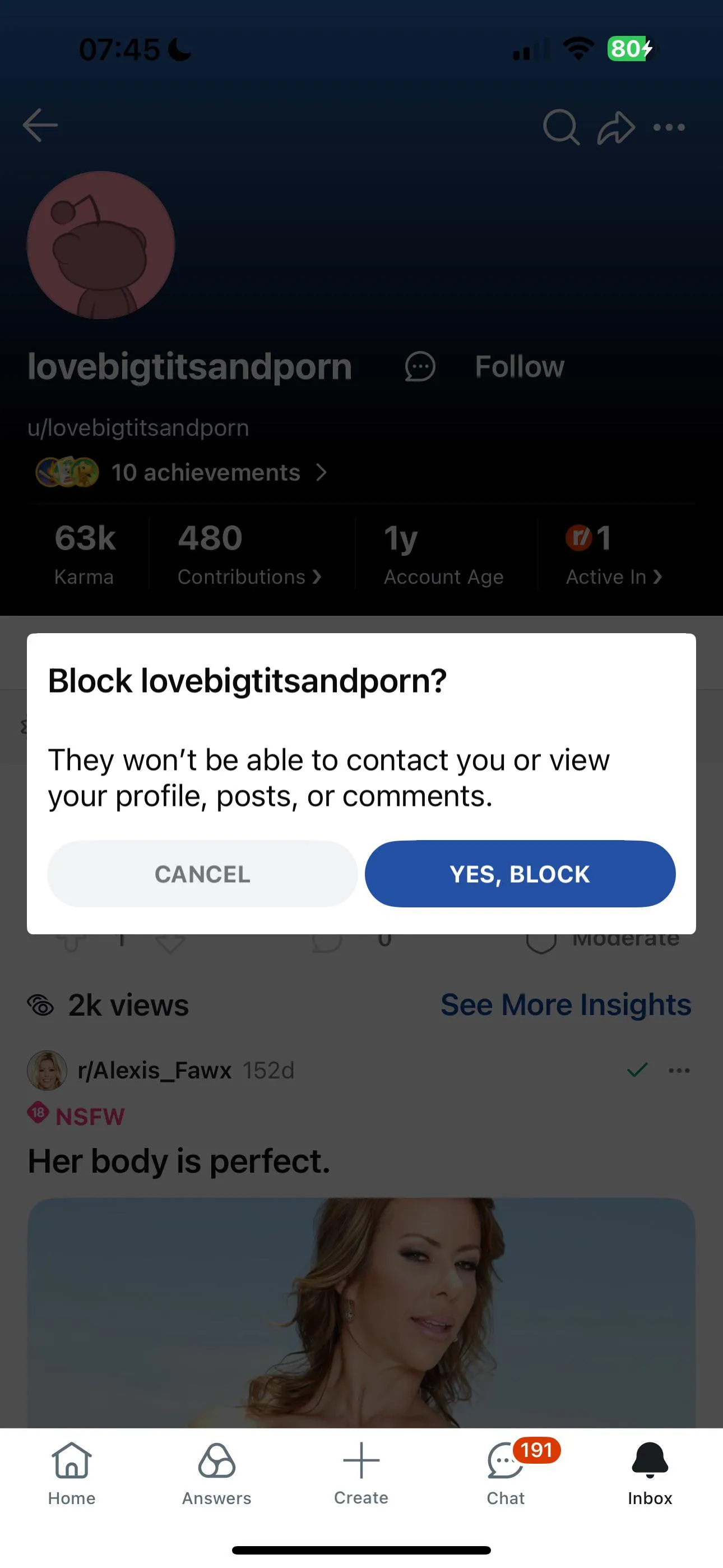 Leave rude comments and get blocked