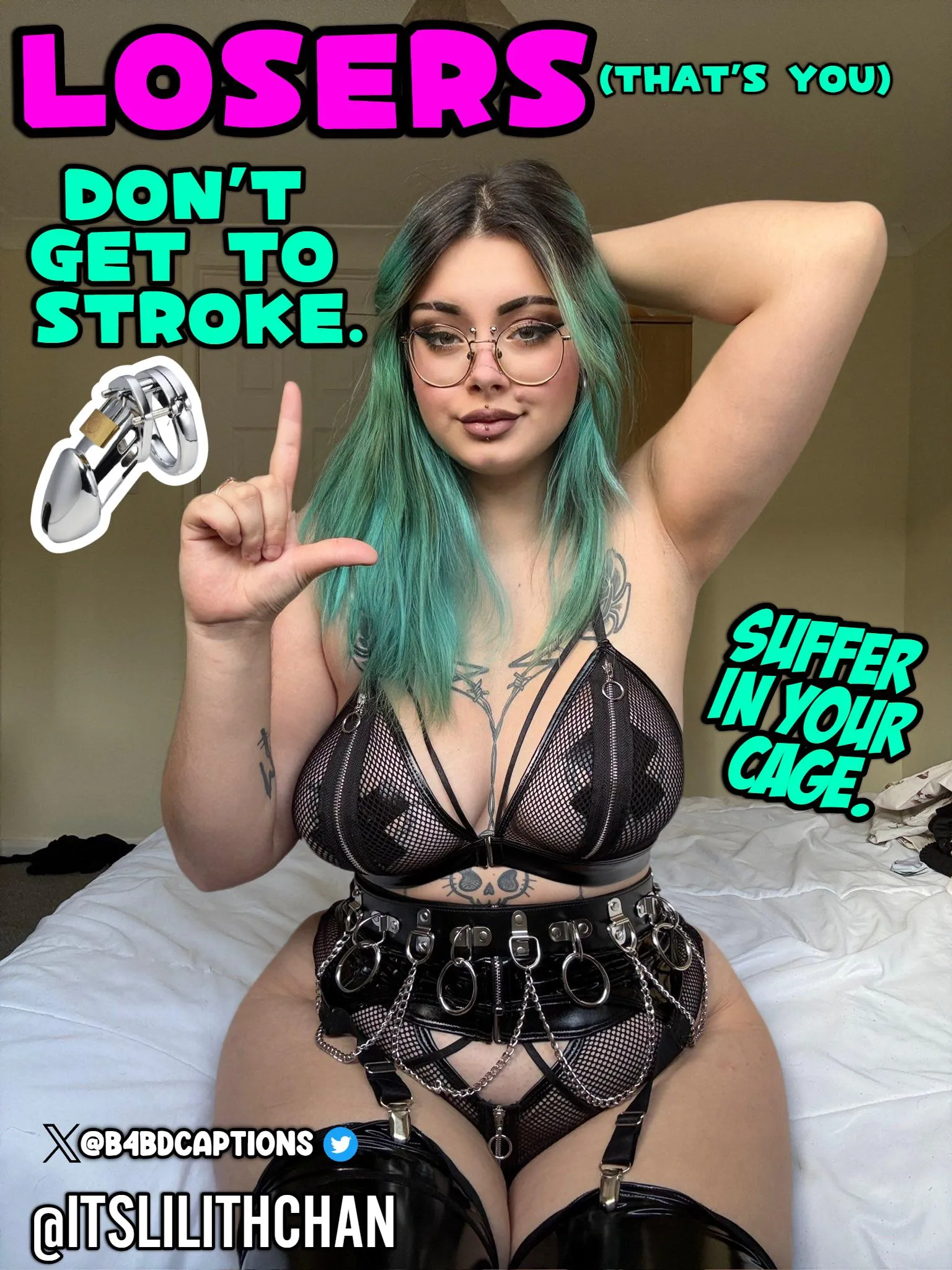 Losers (Like you) Don't stroke.