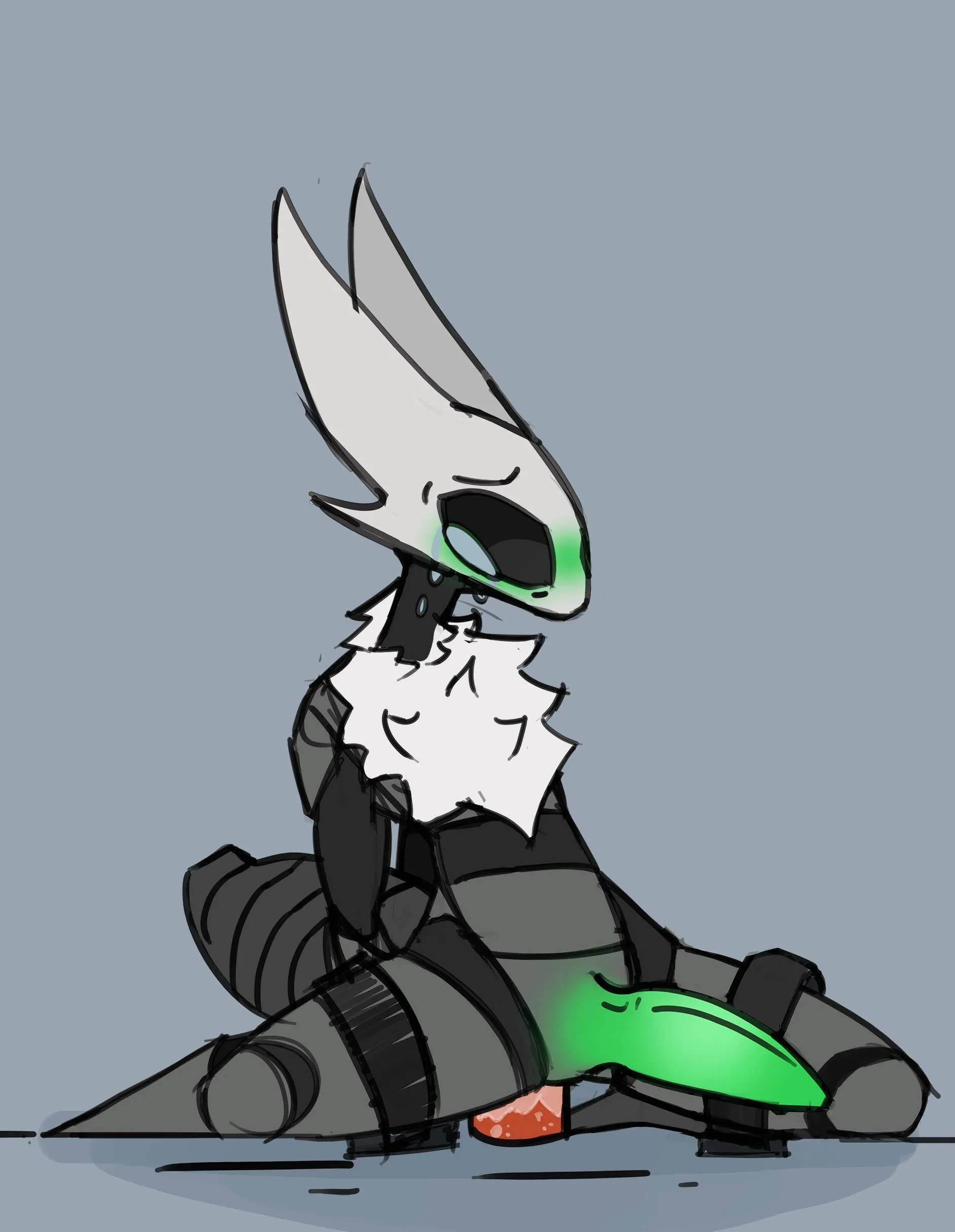 [OC] bandit being punished (clean)