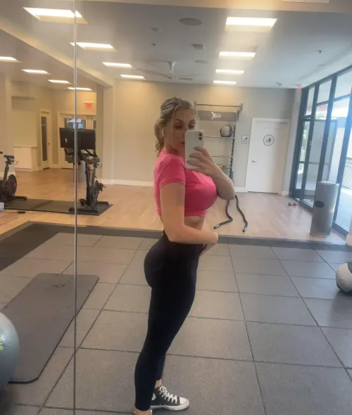 what would you think if you saw me at the gym?
