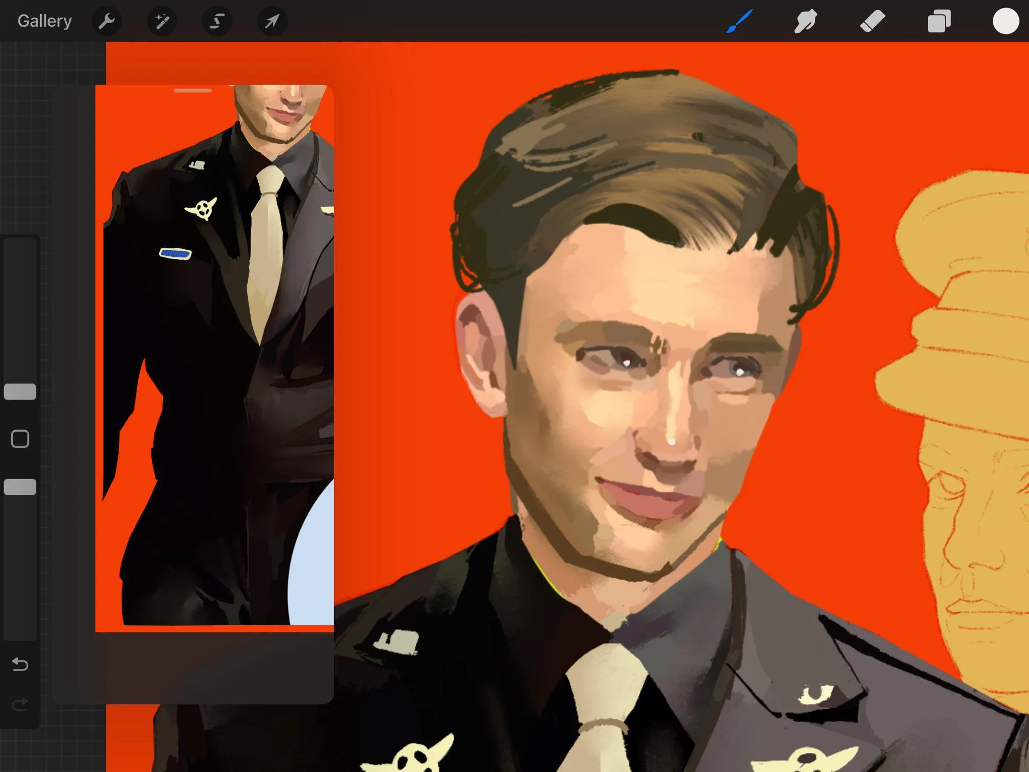 WIP of the first part of my Stucky drawings — part II is where they’d…you know 😈