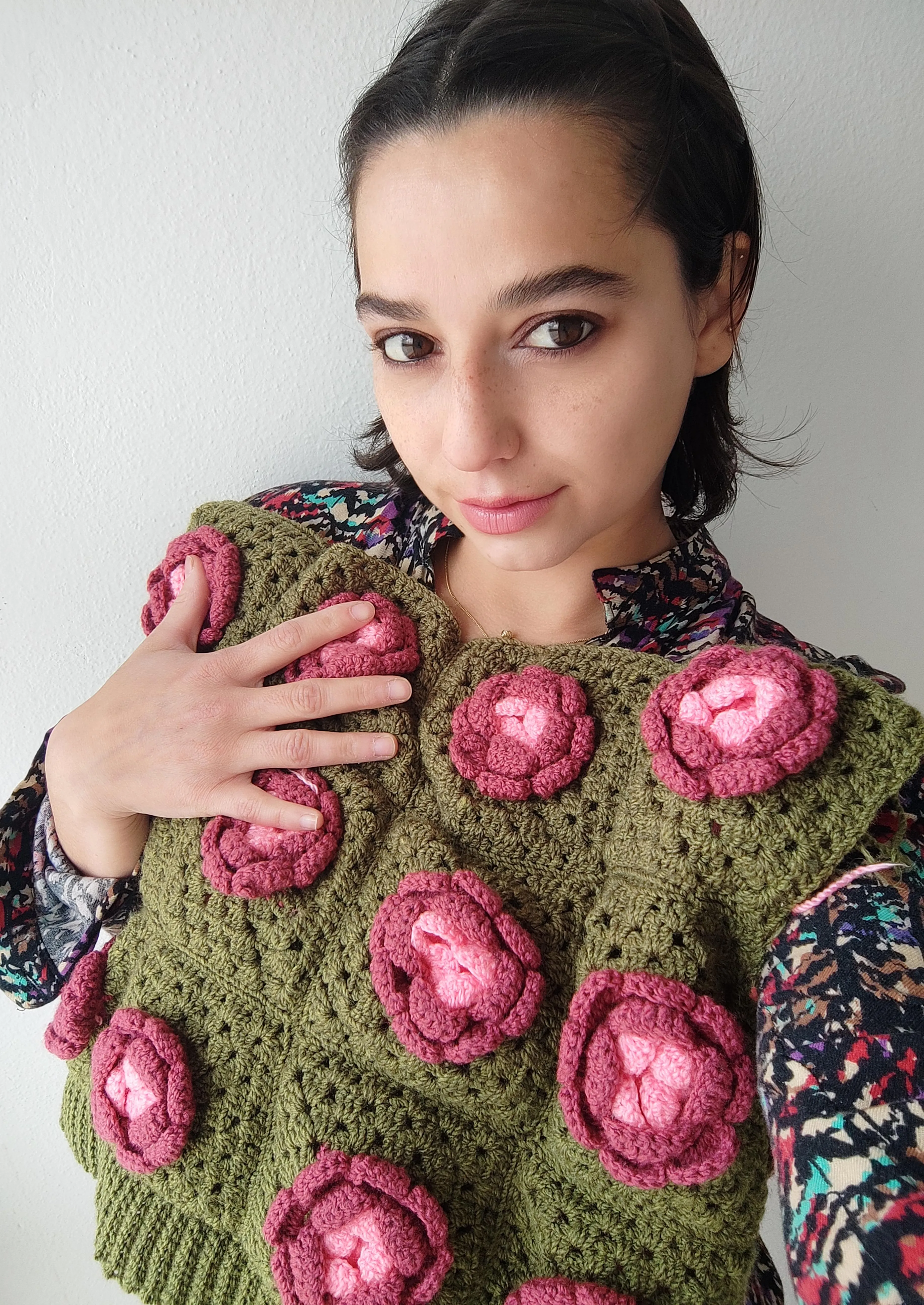 With your money I'm going to fill my crochet studio