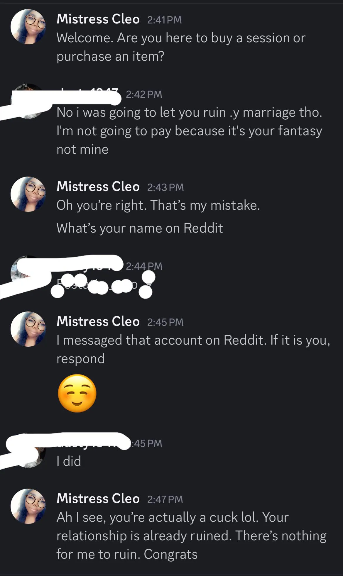 You can’t make this s#it up lol. These men be so delusional, it’s insane.