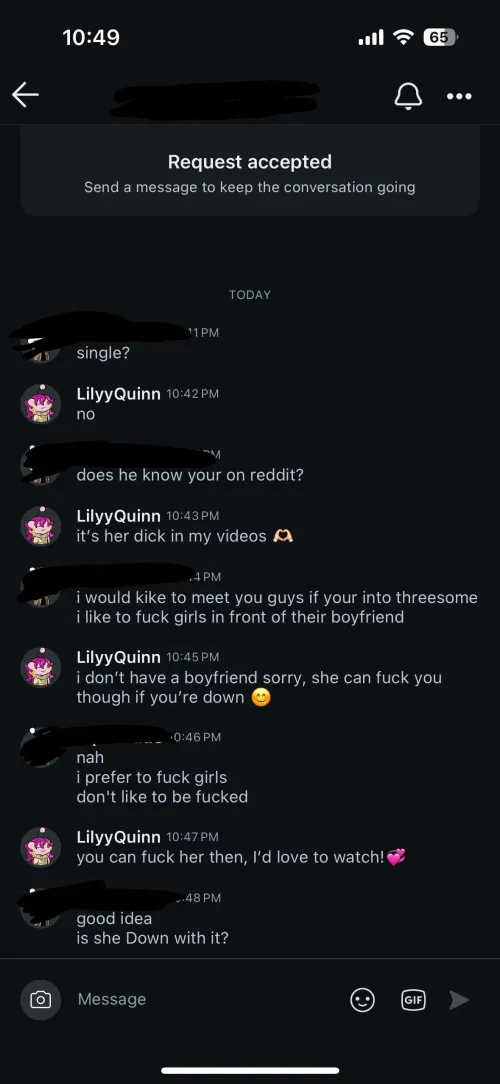 You know what at least the man knows his boundaries