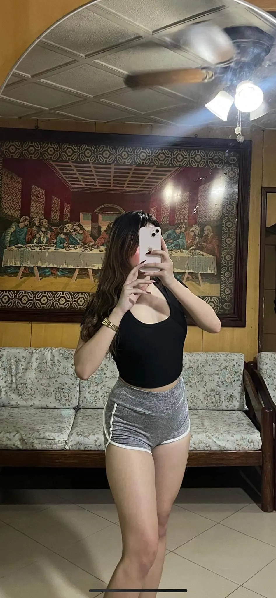 2am jogg ni misis around pembo lang.