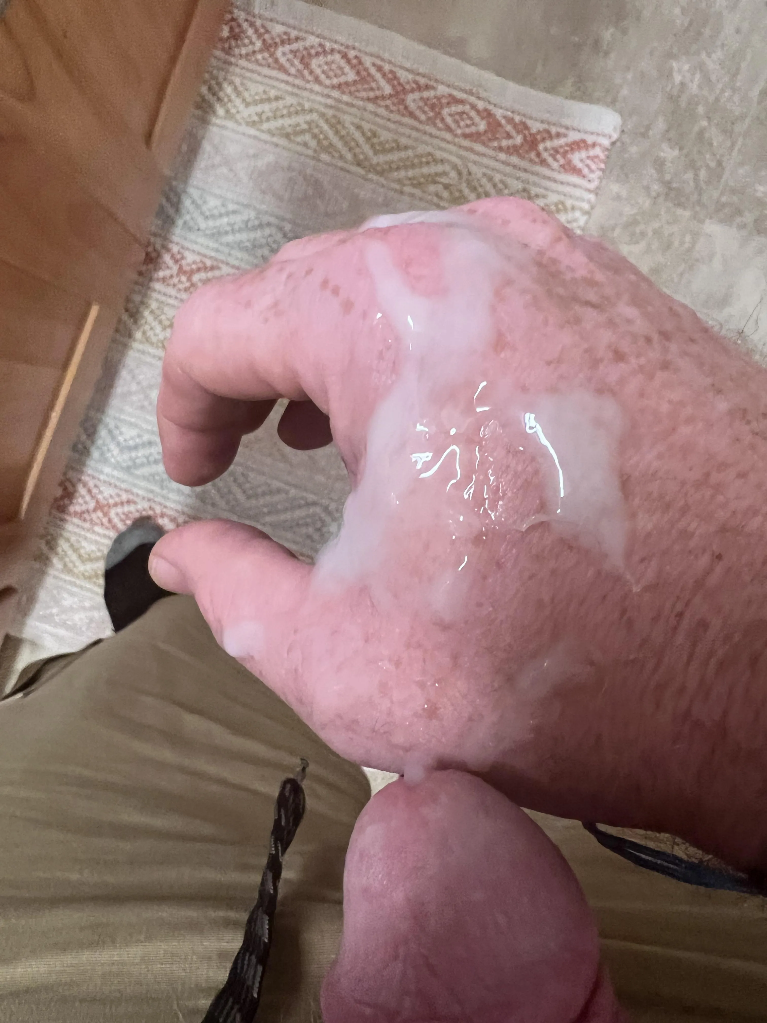 Do you want to lick it up, or should I?