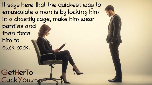 Quickest way to emasculation [no imagefap]