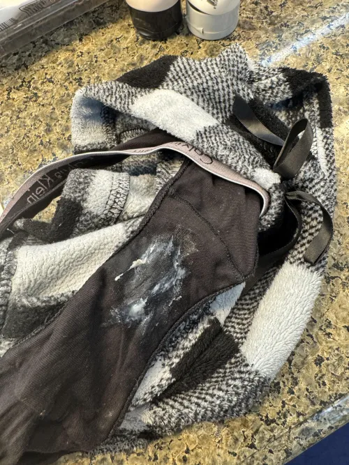 sweaty discharge calvin panties [selling]