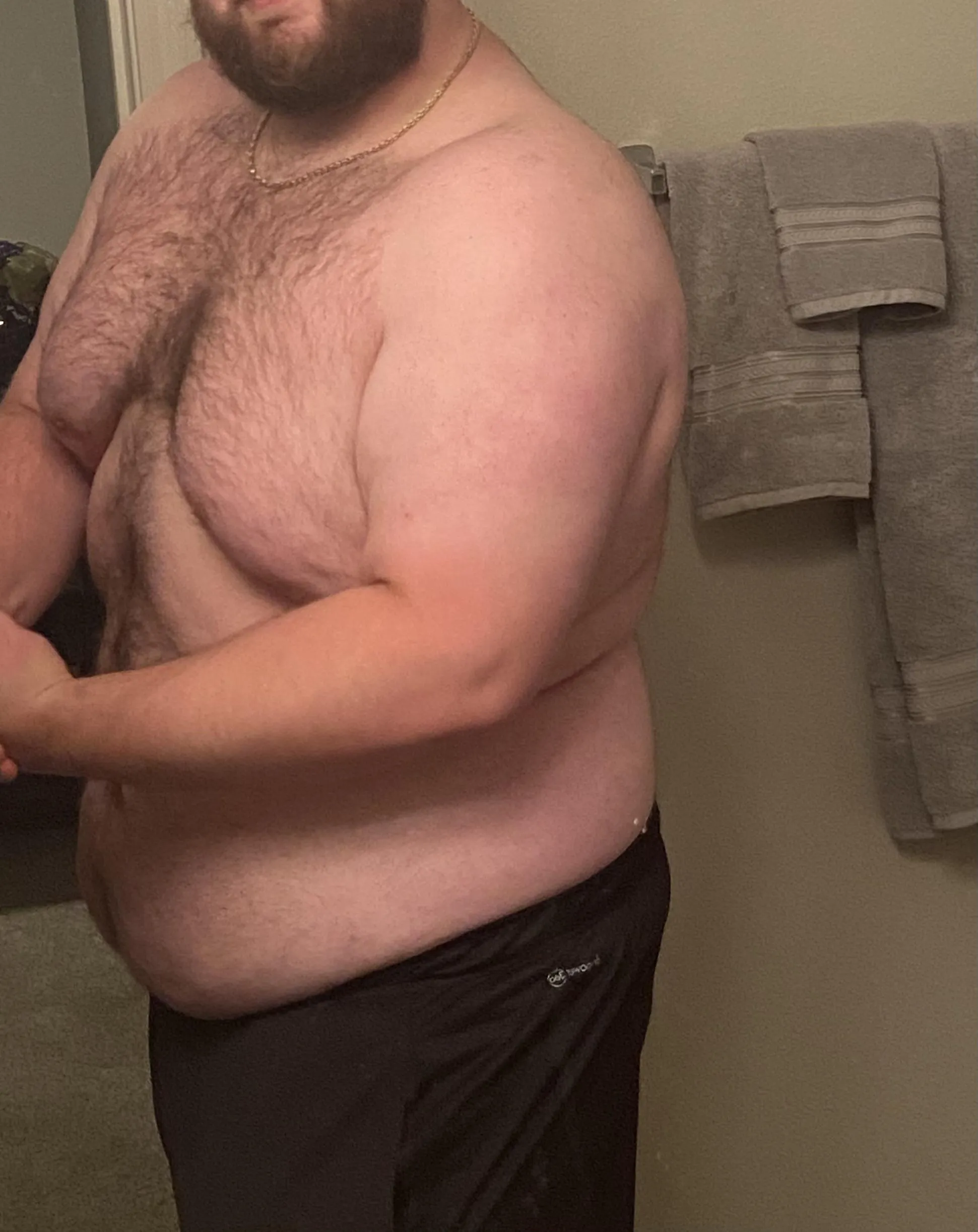 Back at my thickest body weight