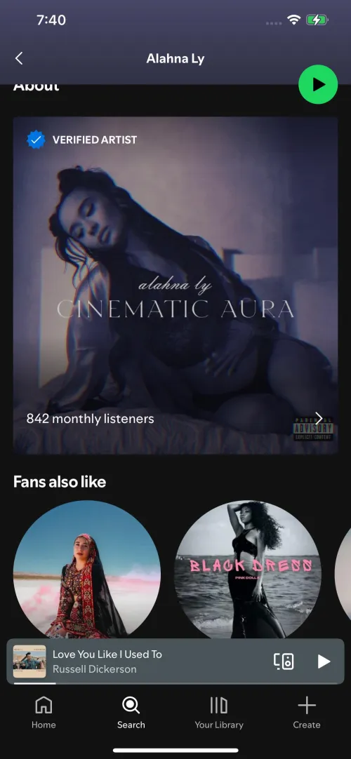 Looks like her music is really popular 🤷‍♂️😬😂
