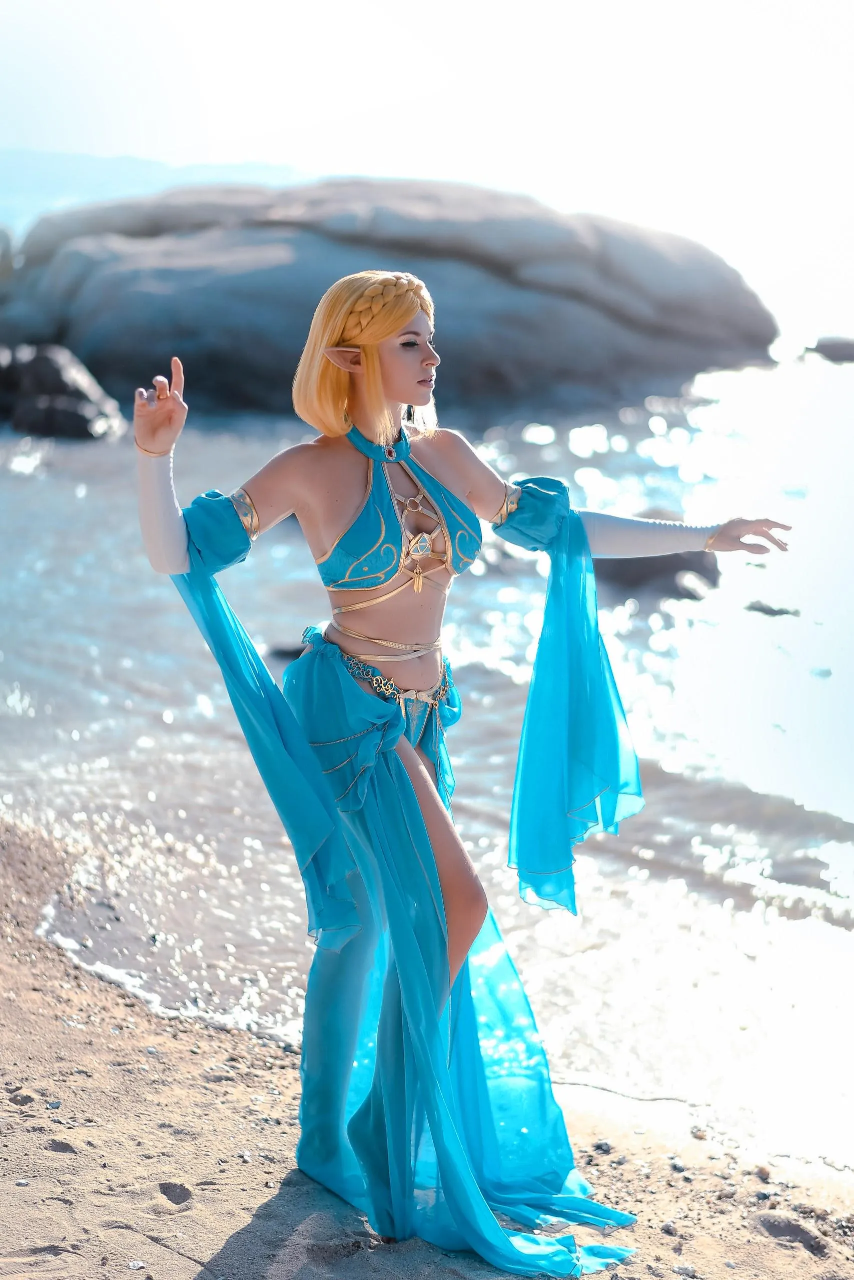 Princess Zelda from the Legend of Zelda by Yuna Kairi