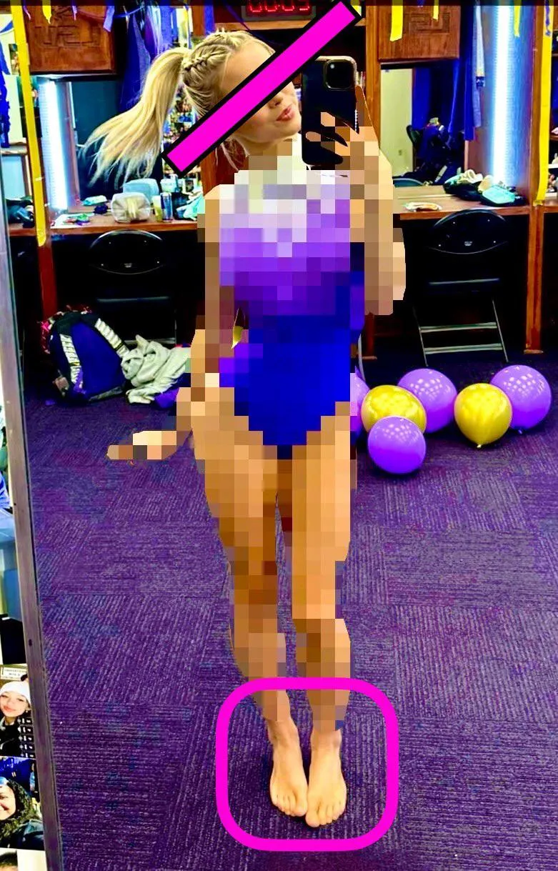 There’s a reason why Livvy’s pics that show her feet have triple the “likes” on IG. Most of her fans are beta bitches who know their place.