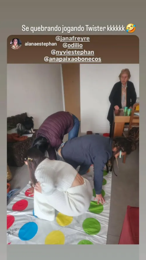 As brincadeiras saudáveis da nyvi 😆❤️