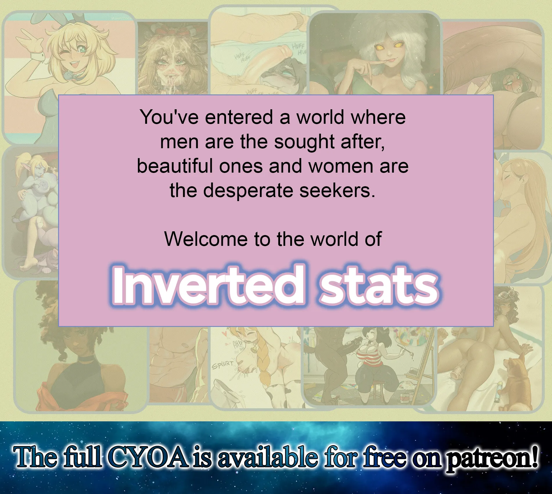Inverted Stats - Flipping the gender roles!