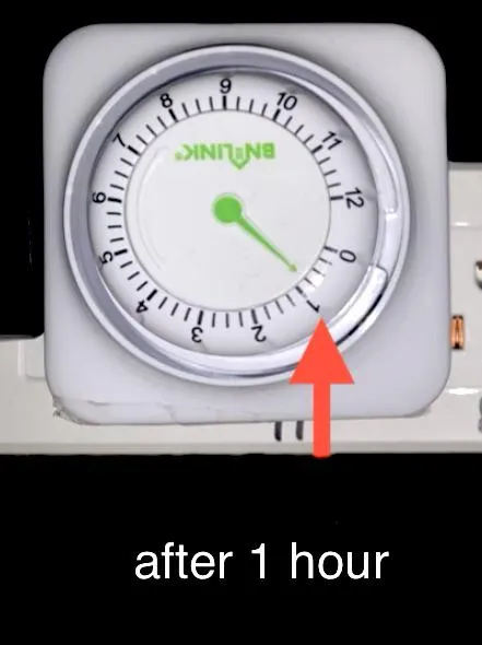 Selfbondage countdown timer broke/mistake