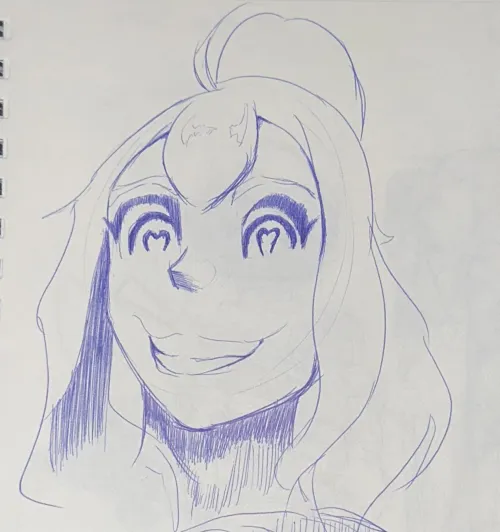 Sketch of sunny (fanart)