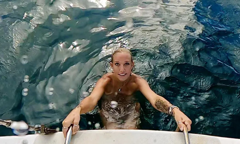 Skinny dipping: nature’s dress code 💚