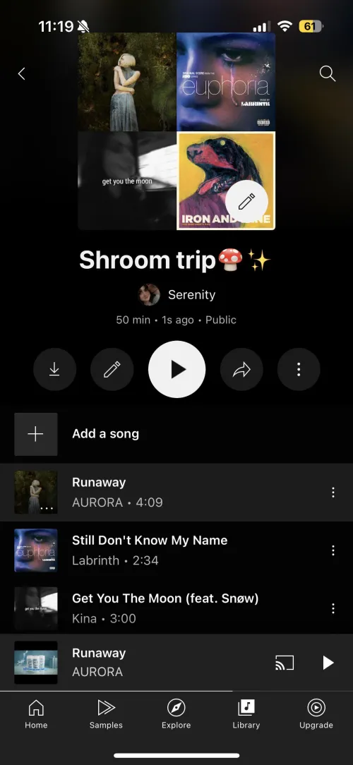 Trip playlist!!!