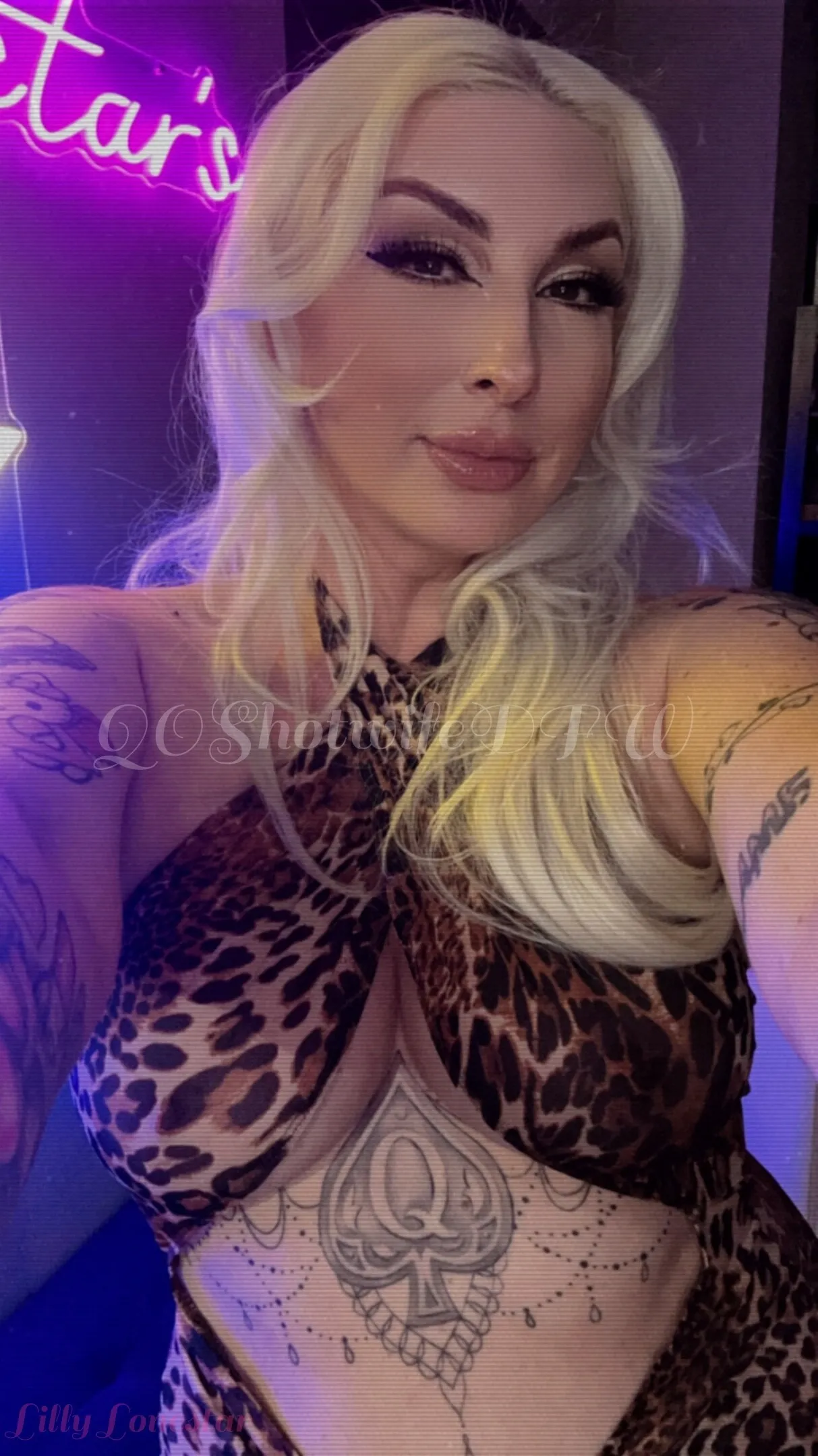 Big and Bold QOS tattoo