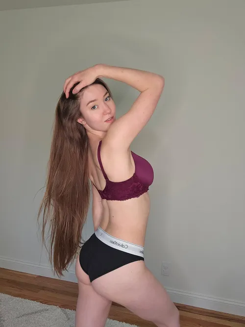 Feeling like a hot mama in my Calvin Kleins