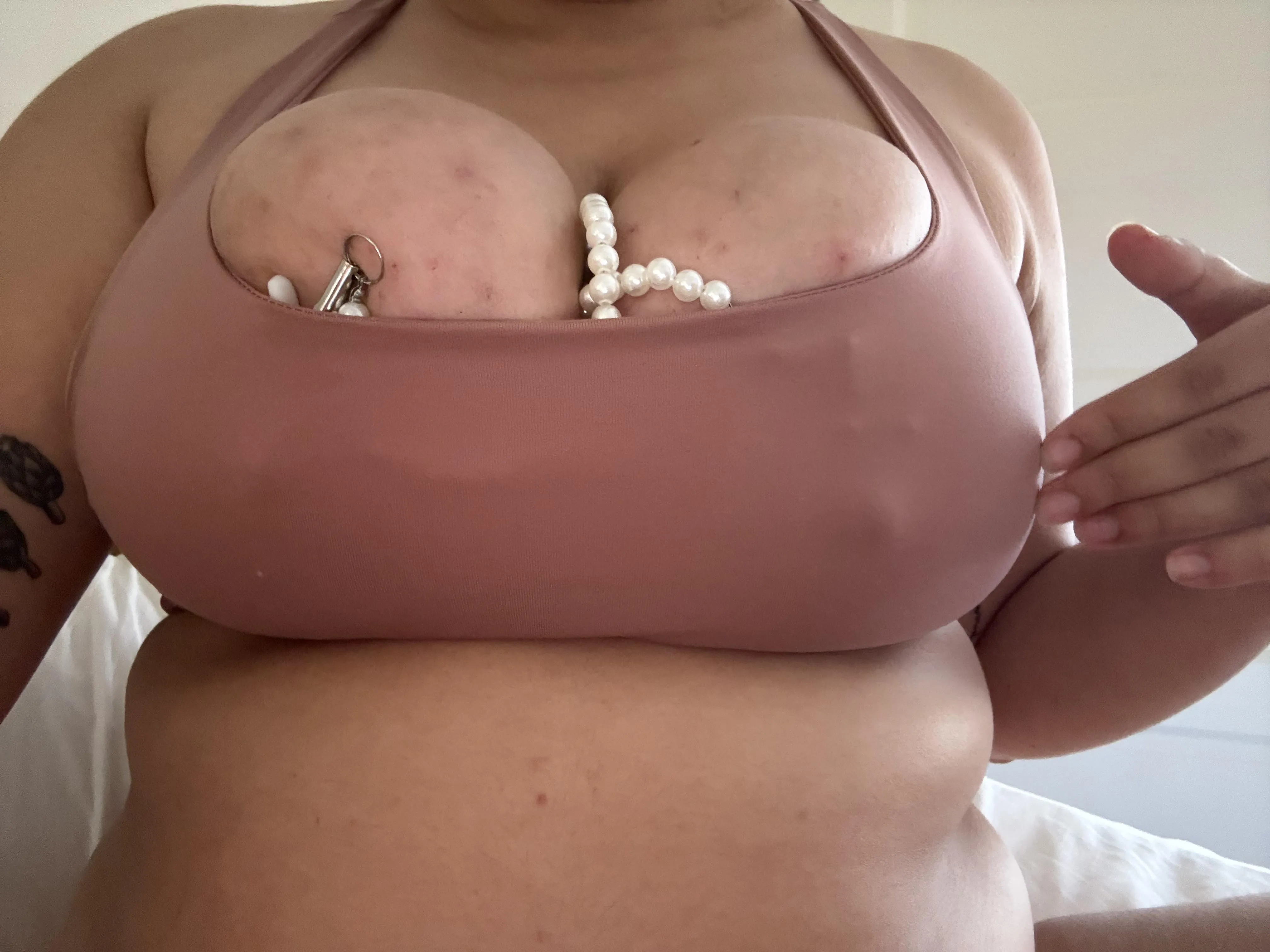 Holding them in place while I play 🥰