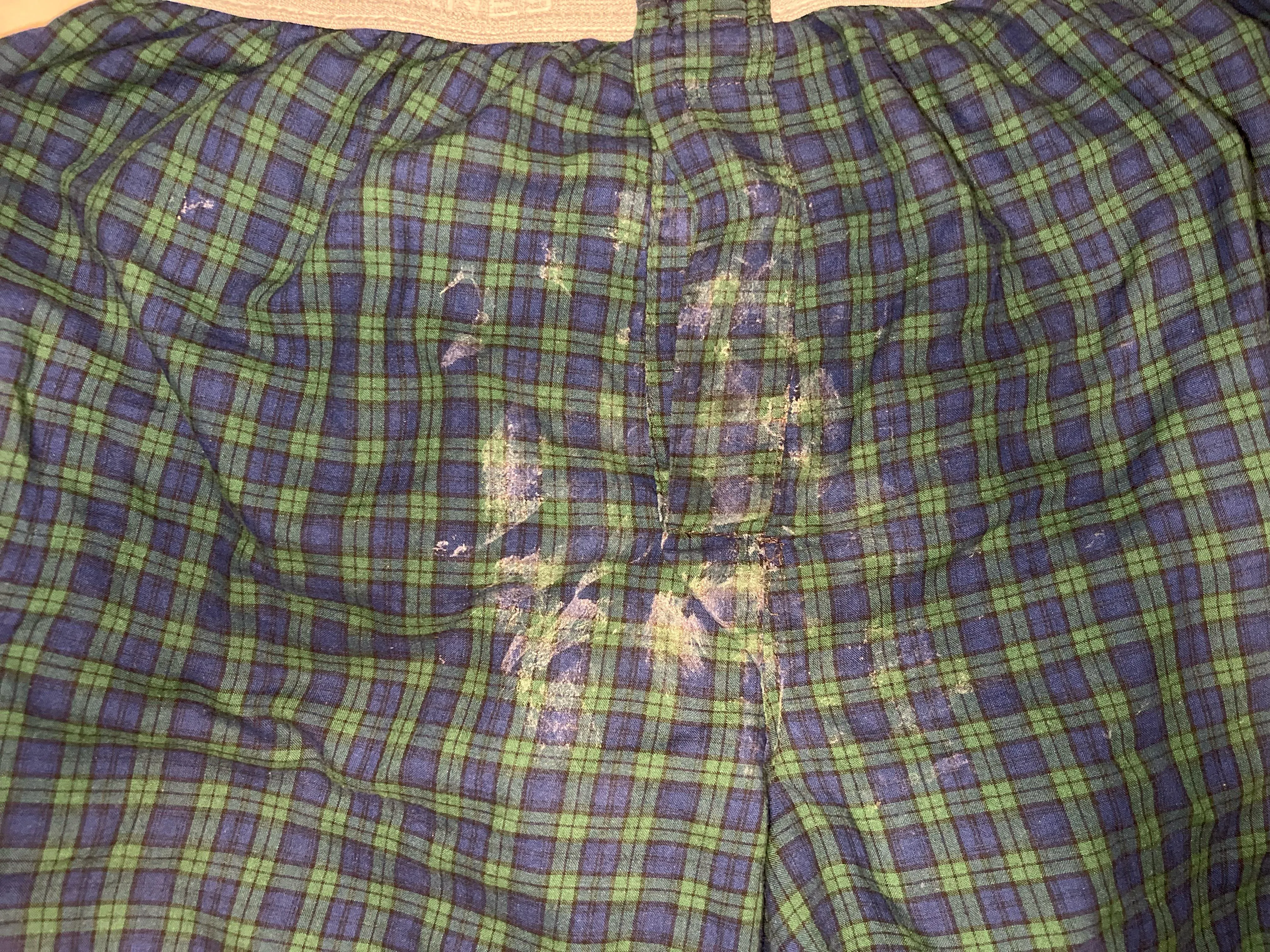 It’s time to give these boxers back to my roommate. It’s been fun adding my loads. (22)