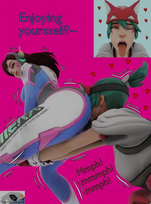 Kiriko smothered in DVAs cake (by me)