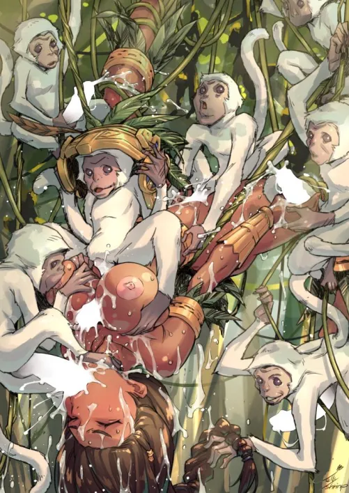 Monkeys are much craftier, more mischievous, lustier and more numerous than they appear, as Princess Mia has been learning for who knows how long. [Civilization Online](Jelly Shrimp)