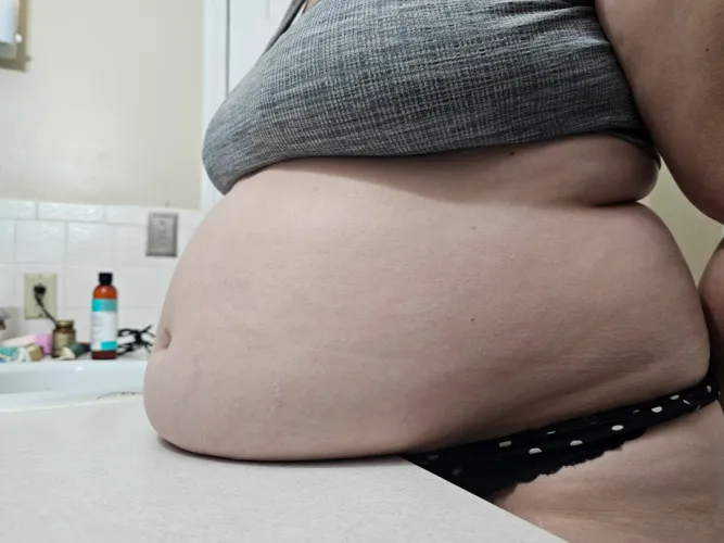 Needed some help holding this belly up