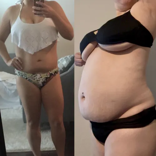 Added 60 pounds to my bikini body
