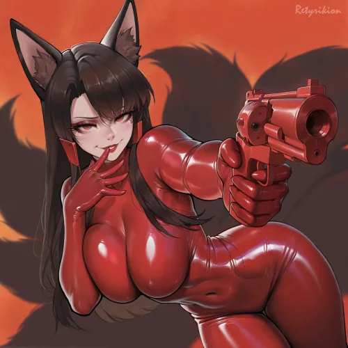 Akagi: Latex Gunslinger [Azur Lane]