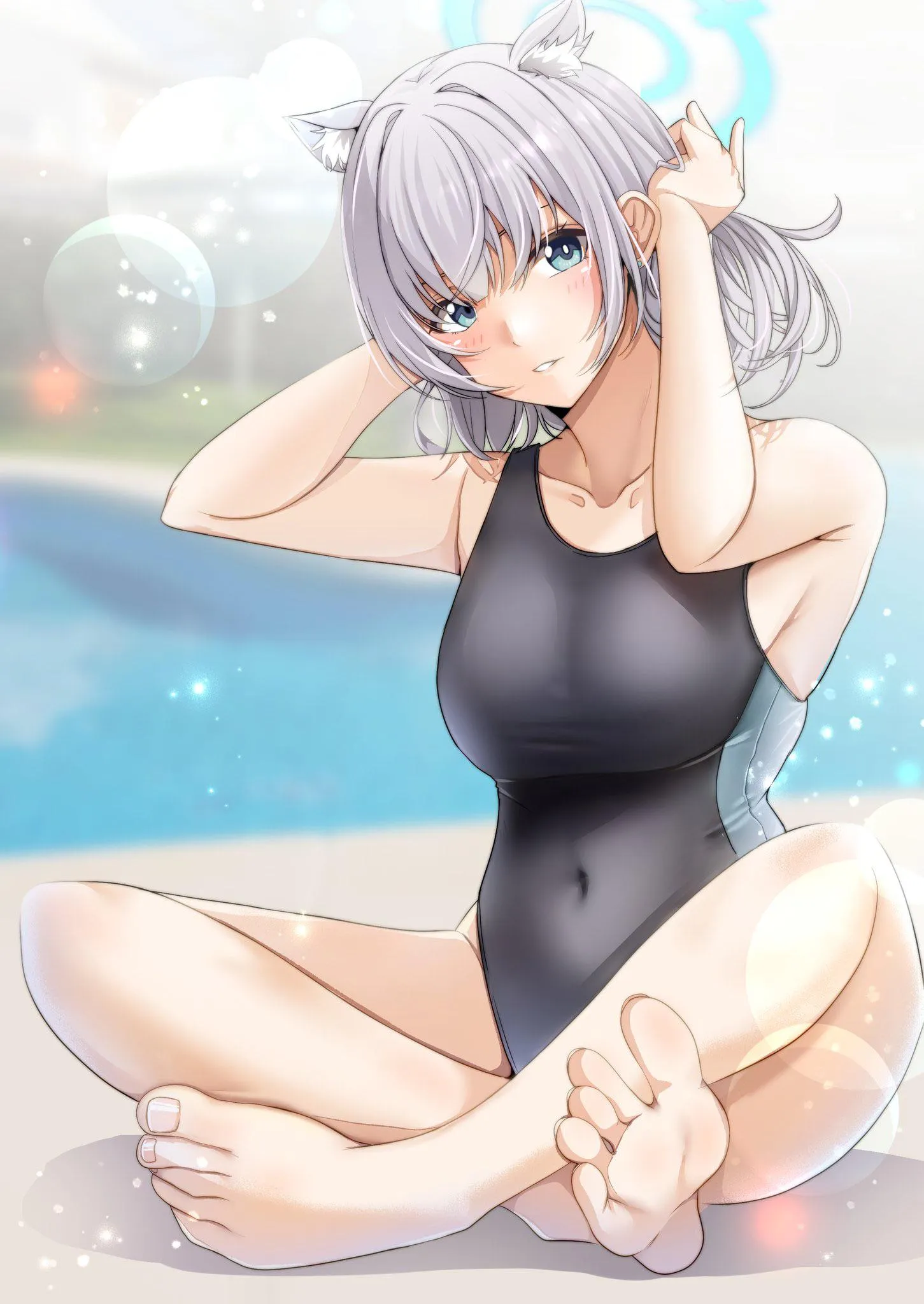 Competitive Swimmer Shiroko [Blue Archive]