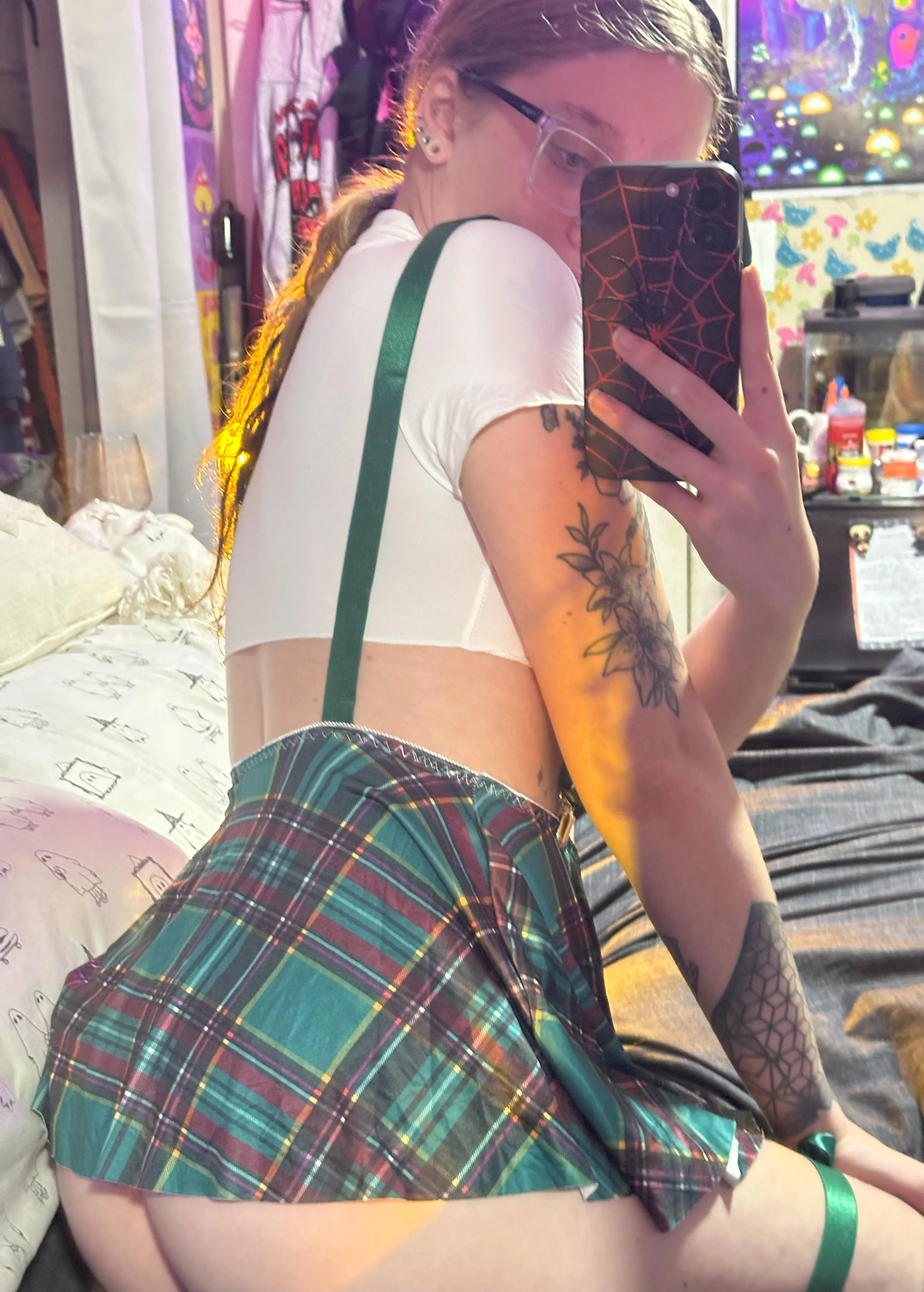 Do you like schoolgirls with tattoos?