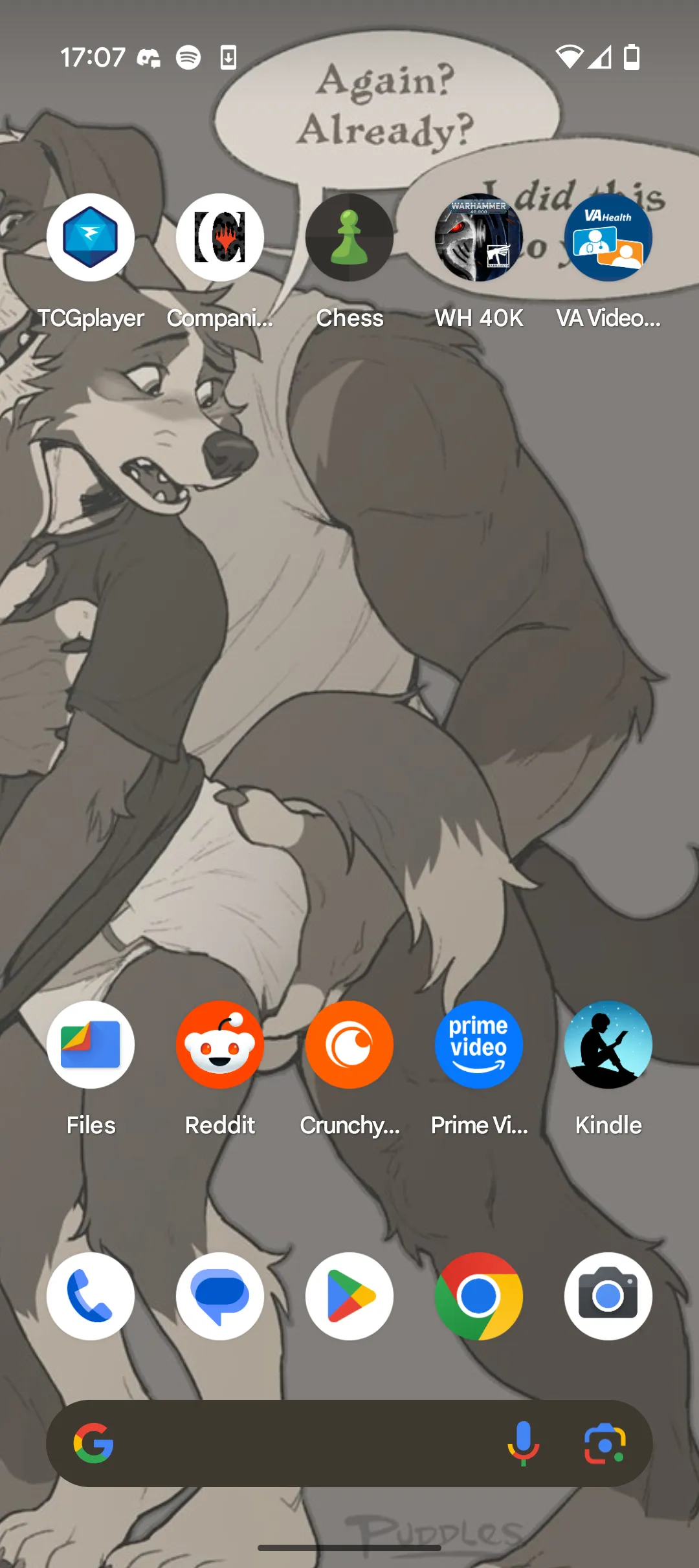 Does anyone else like setting their phone wallpaper to ABDL art?