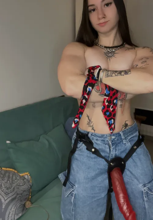 Don't move. Mommy wants to put it in