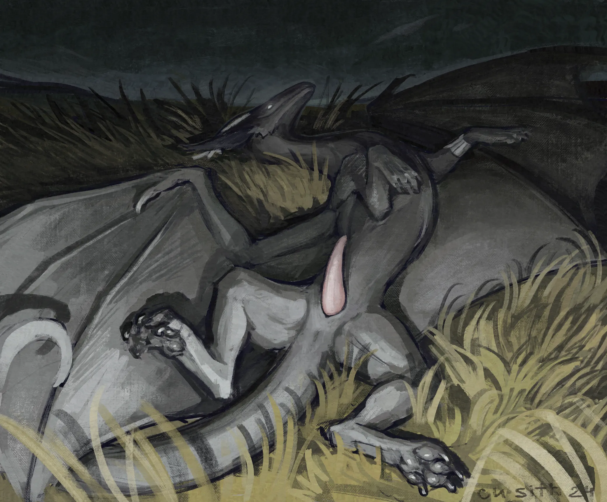 Dragon [nsfw] (cu_sith_(artist)) [M]