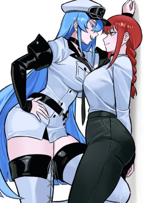 Esdeath frowned